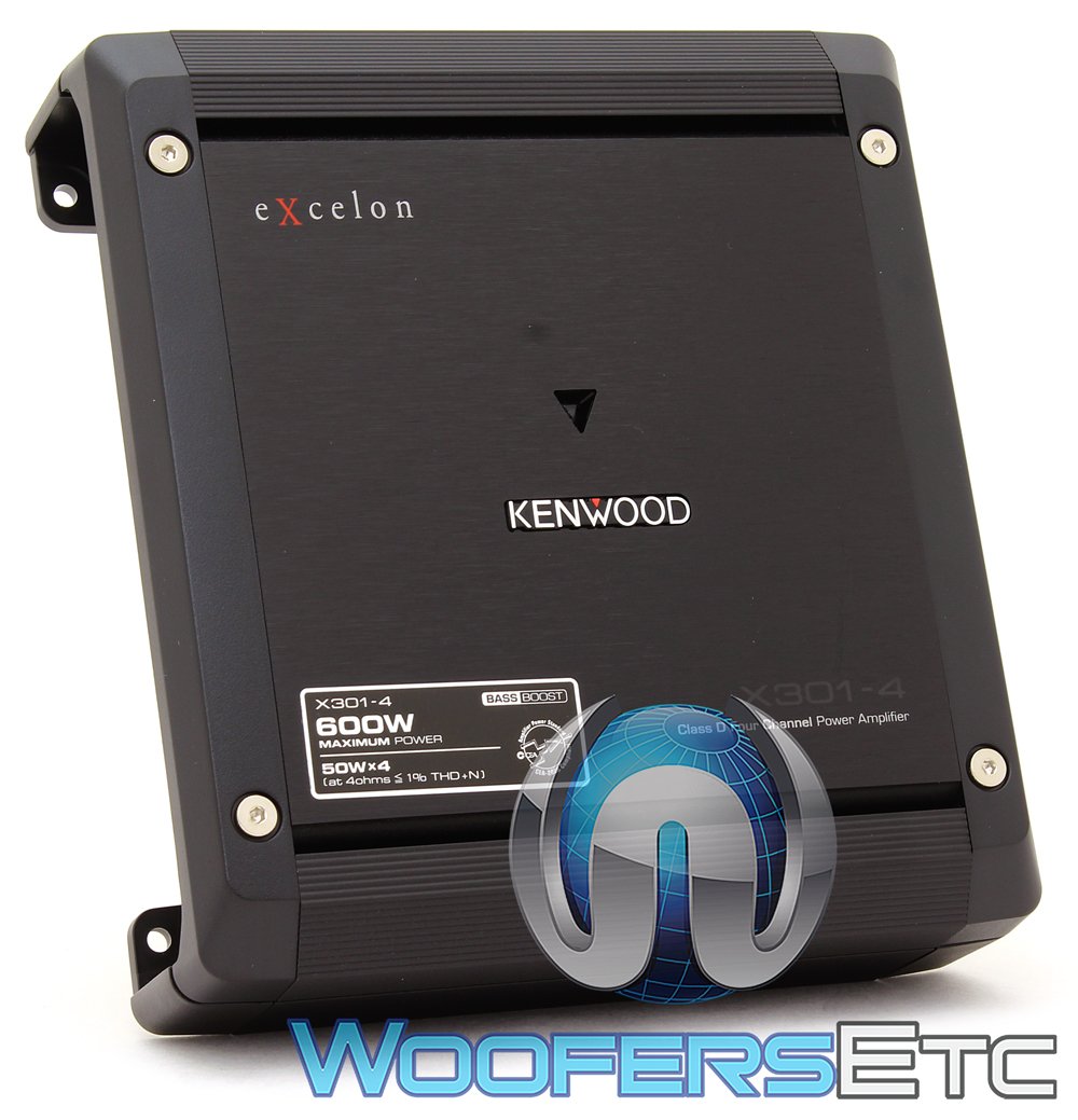 Amazon.com: Kenwood Excelon X301-4 4-Channel Car Amplifier